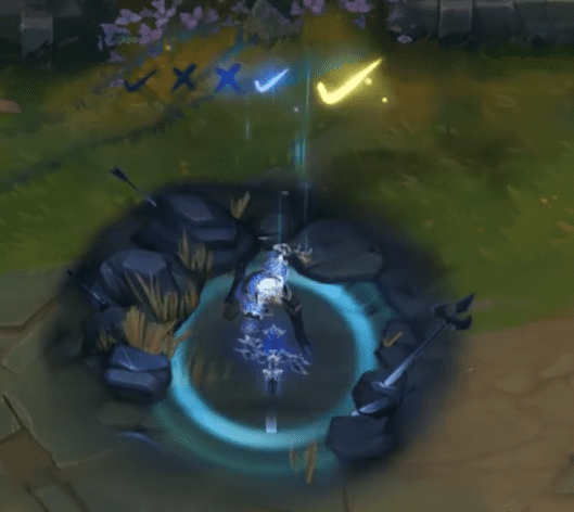 Viego's recall effect reflects the jungle habits of EDG players since the Clearlove era, with 5 ticks representing EDG's matches