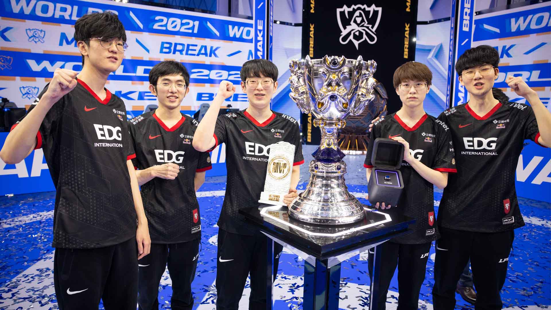 Along their journey, EDG has had to overcome many powerful names from LCK like DK, Gen.G