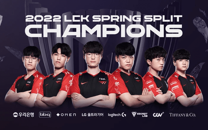 T1 - the reigning champions of LCK Spring 2022