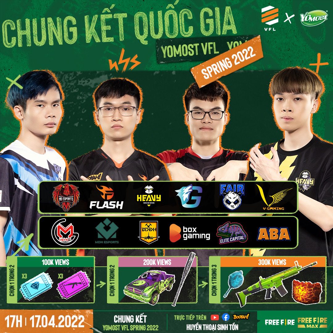 Yomost VFL Spring 2022 Finals of Free Fire (Photo: Garena Free Fire page)