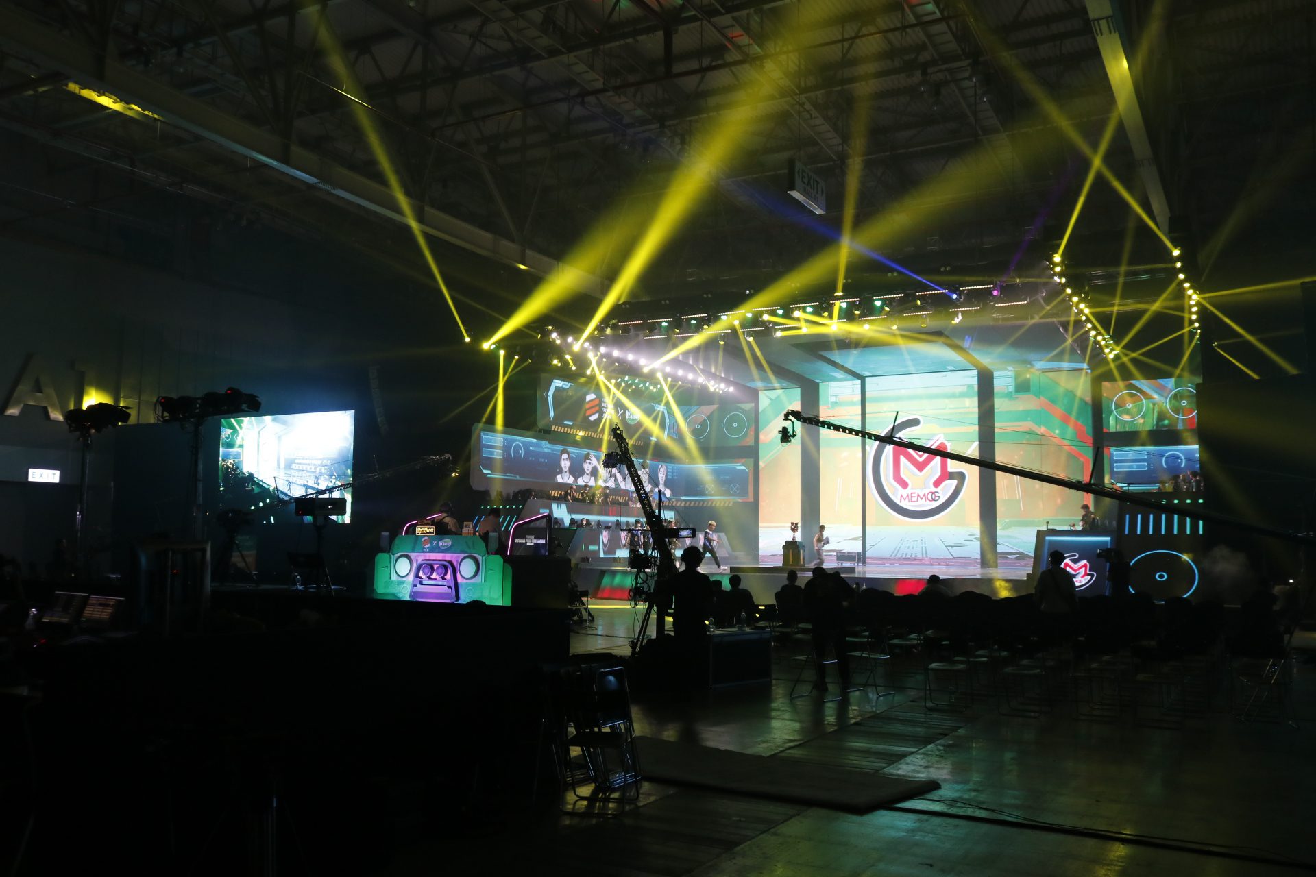 The incredibly grand stage of the finals