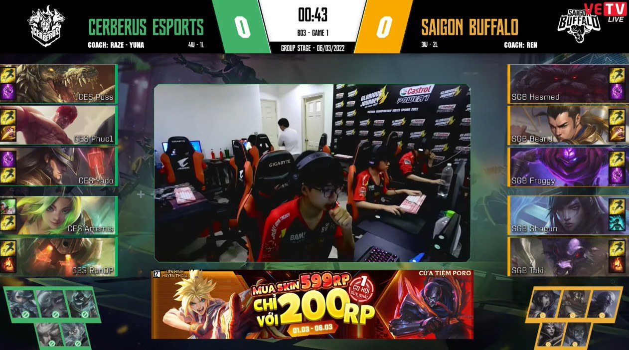Currently, League of Legends fans in Vietnam are concerned about which team will replace GAM at MSI 2022, CES, SGB, or another name