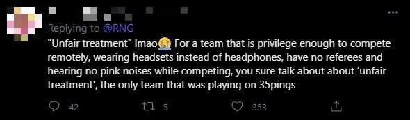Many gamers agree that RNG received too many privileges at MSI 2022 and there is no reason for them to say they were 'treated unfairly'