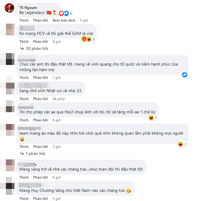 Many well-wishes for GAM