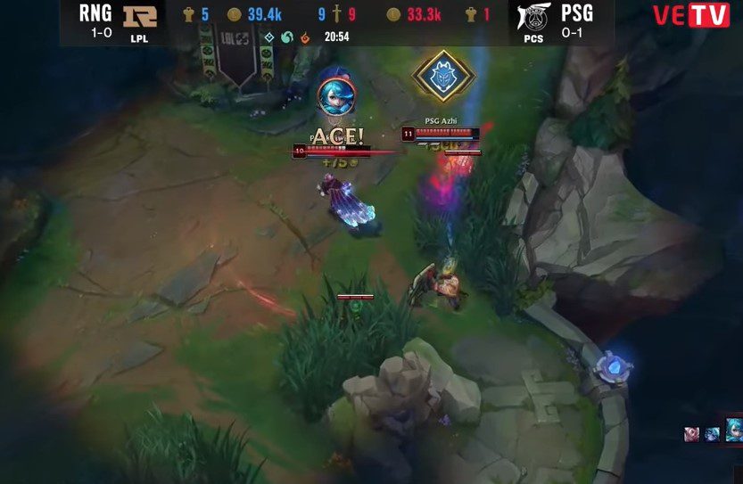 ... and as netizens often say: 'What happened next? There was nothing left for RNG'