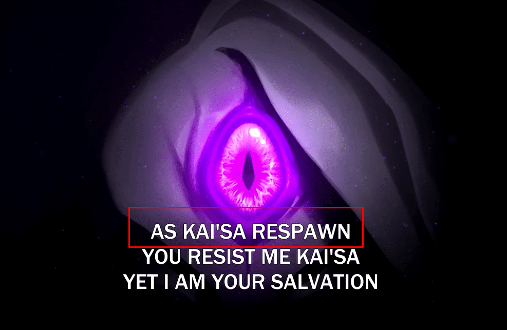 Bel'Veth having voice lines when resurrecting in the form of Kai'Sa (and many other champions) shows that this character can transform into many characters for a long time