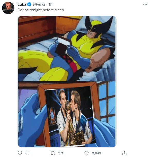 Perkz also took the opportunity to 