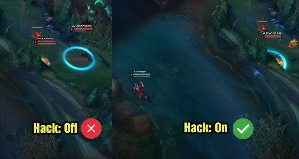Just Back in the right spot for Aery to pass through the wall and you will have a massive amount of vision