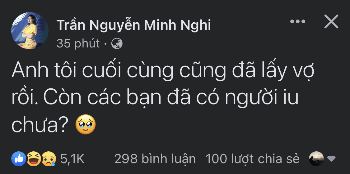 MC Minh Nghi also confirms and takes the opportunity to tease fans