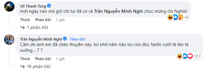 MC Minh Nghi and Divkid reminisce together