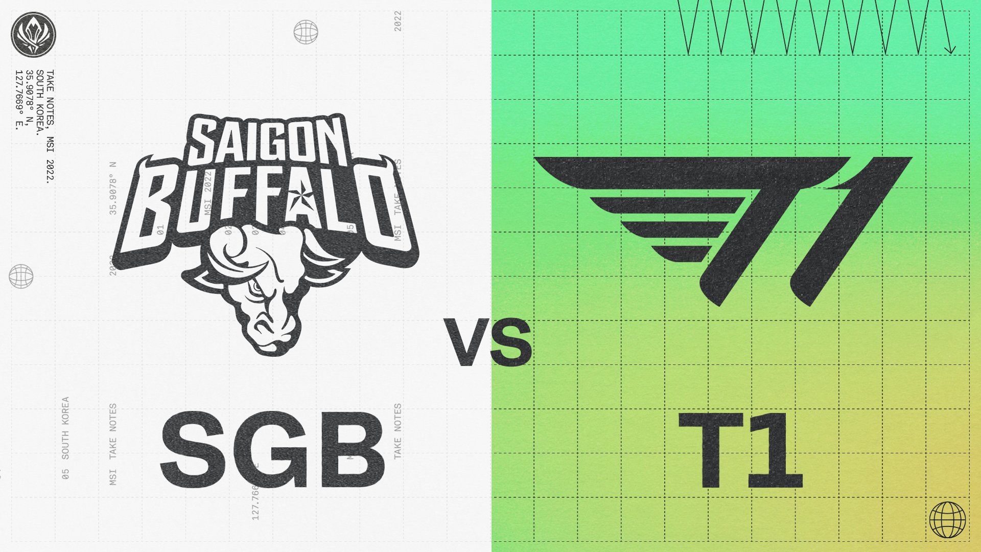 SGB - T1 will be the opening match of MSI 2022