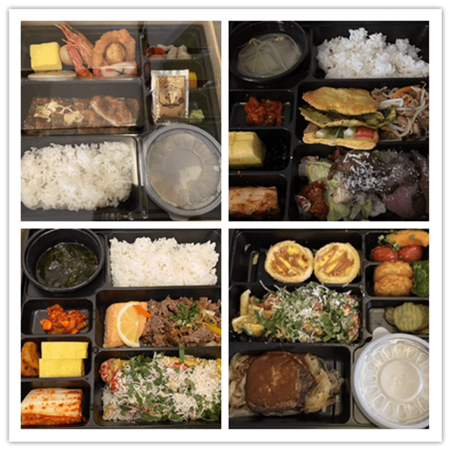 A typical meal of players participating in MSI