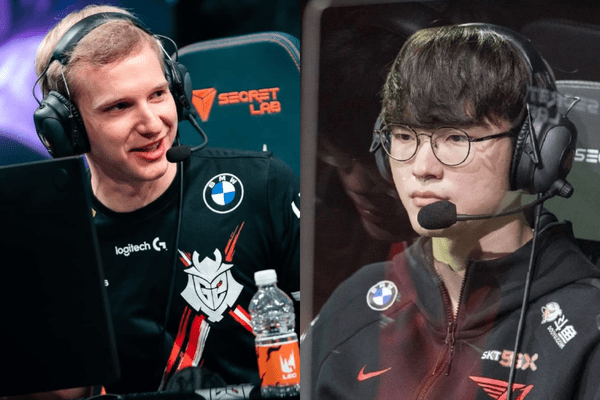 Both G2 and T1 are dominating their groups with a 100% win rate