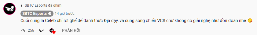 SE also confirmed Celebrity would not leave the team in the video announcing Dia1's return on YouTube