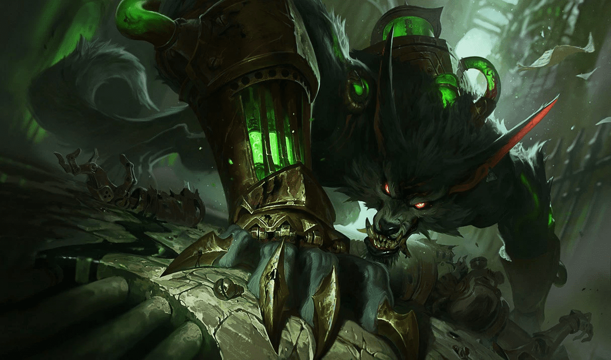 Warwick - The Unleashed Beast is truly the 'ugly duckling' of Riot, at least in Summoner's Rift