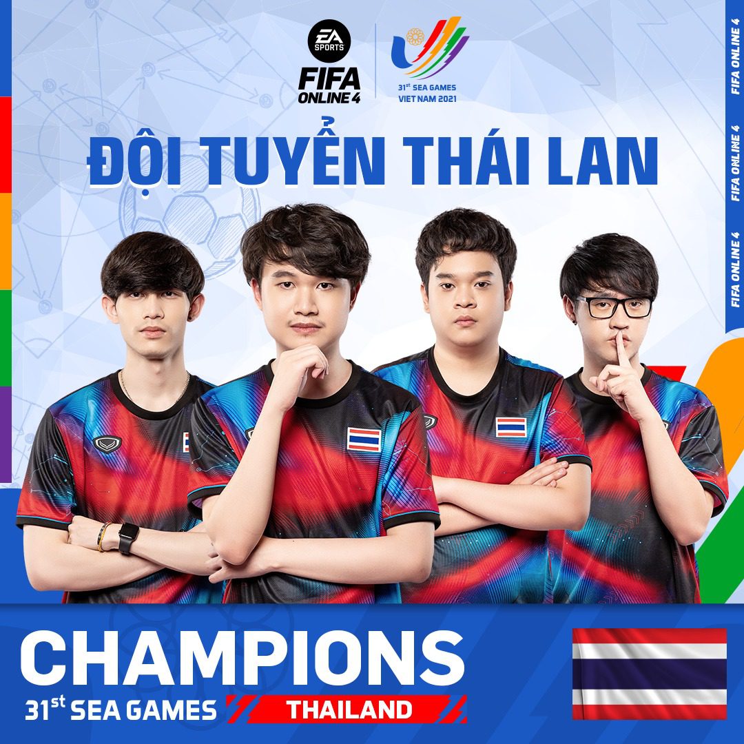 But Thailand won the gold medal in FFO4 at SEA Games 31 with the excellence of captain TDKEANE