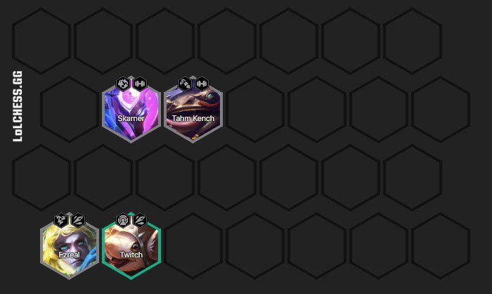 The composition you can apply in the early game