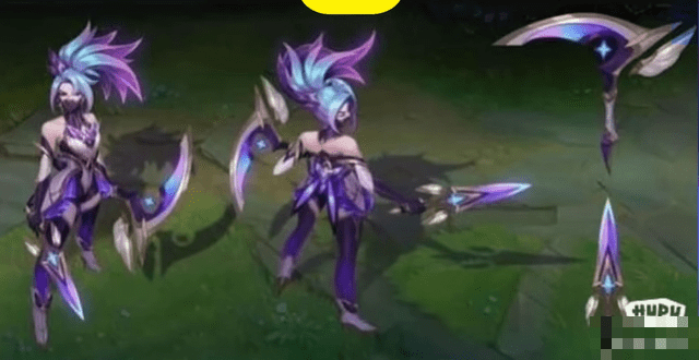 The design of the Akali Star Guardian skin...