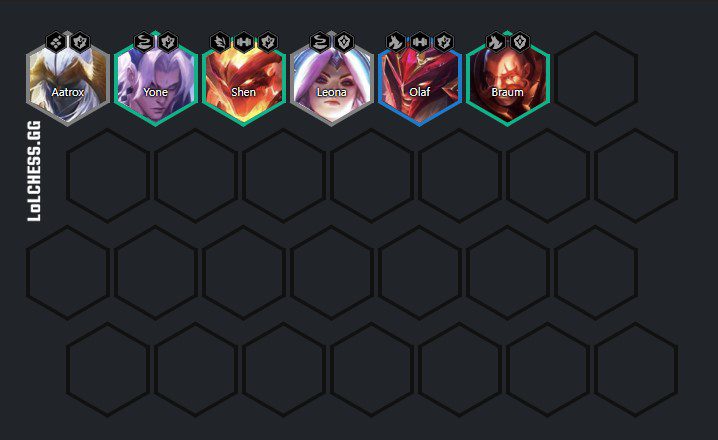 You need to reach the 4 Warlord threshold in mid-game to ensure damage