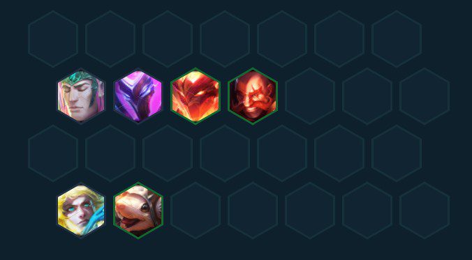 Adding Protector champions will make the composition much sturdier