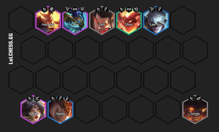 Late game composition when you don't find Shyvana