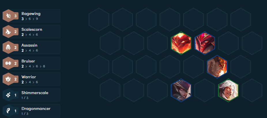 Mid-game composition