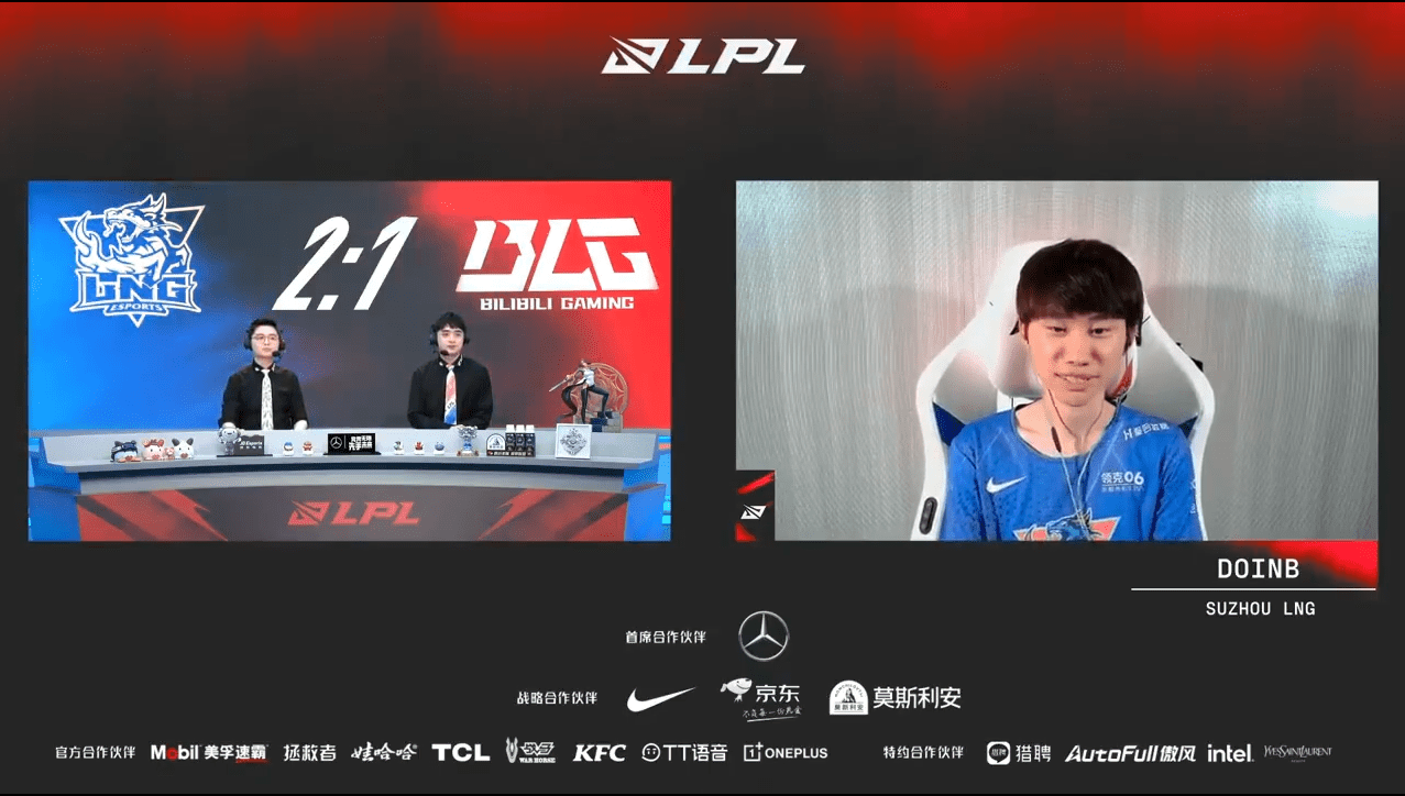 Doinb claims he’s only using 50% of his power