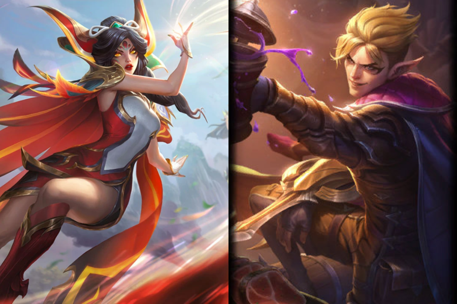Xayah - Talon: the current extremely strong 'Guo Jing - Huang Rong' combo