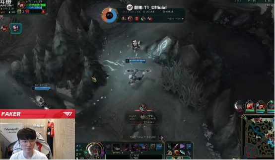 At this point, Faker was truly frustrated