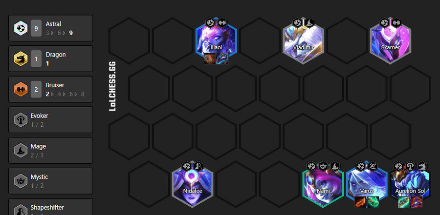 Nami is powerful and also has the Celestial trait that allows her to easily reach 3 stars
