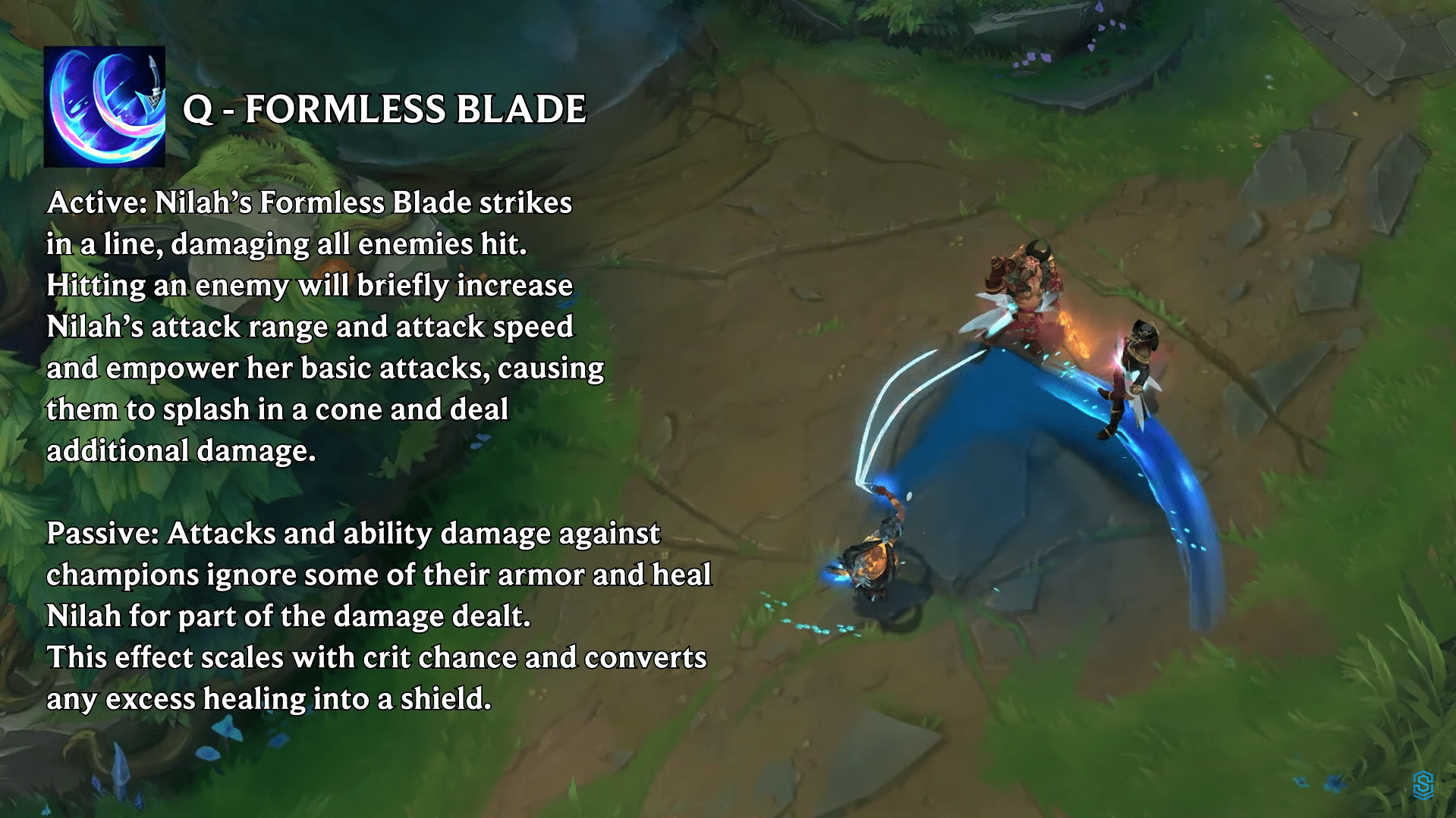 Nilah's Q ability