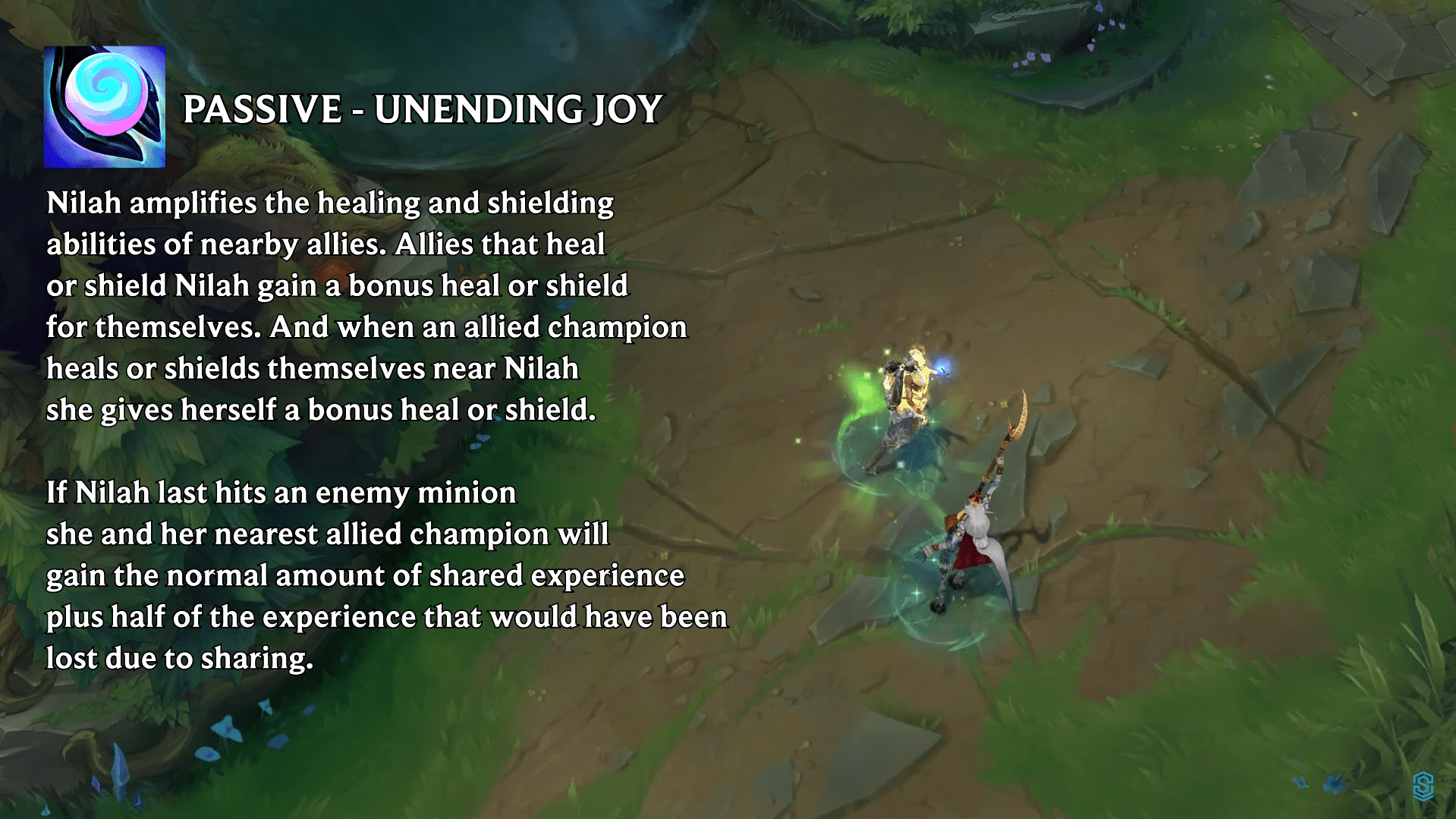 Nilah's passive ability