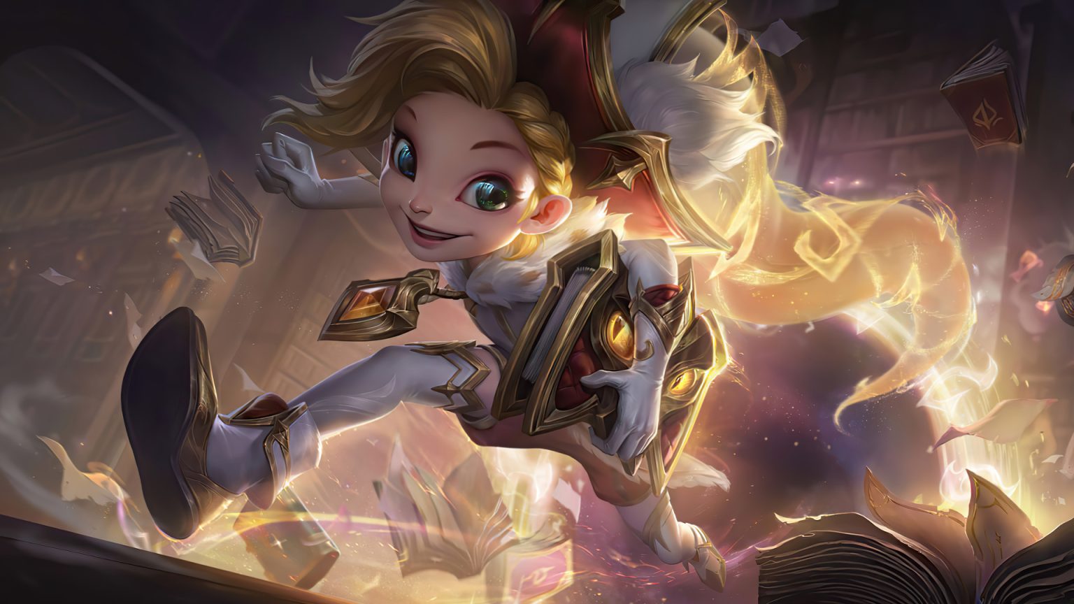 Zoe has the ability to 'borrow' the powerful abilities of previous season champions with the Thief of Magic trait