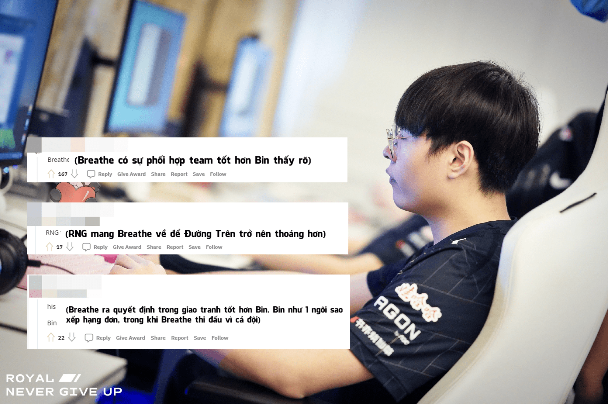 The community praises Breathe while criticizing Bin