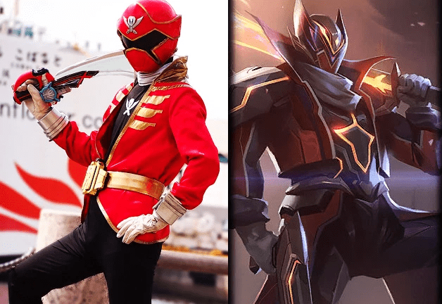 This skin line was compared to 'the Power Rangers'