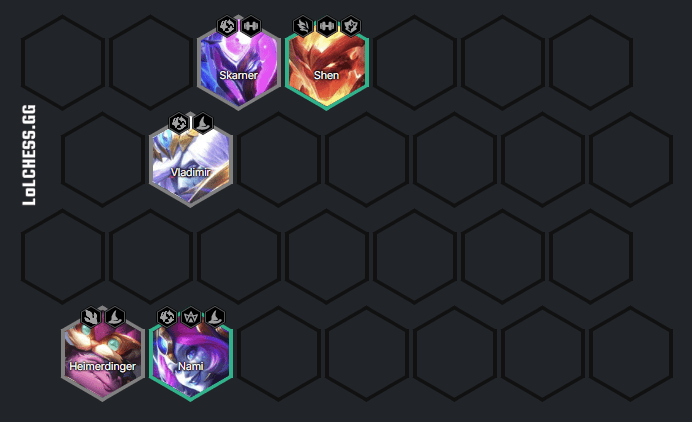 The starting composition you should use