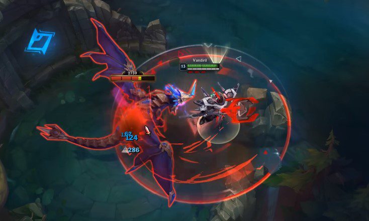 With the Curse of the Void, you can 'blast away' from Dragons...