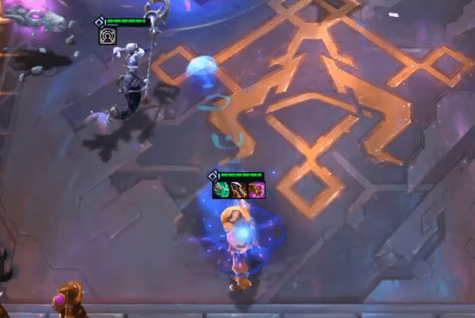 The skill of Ryze in Teamfight Tactics is a different version of the Overload ability