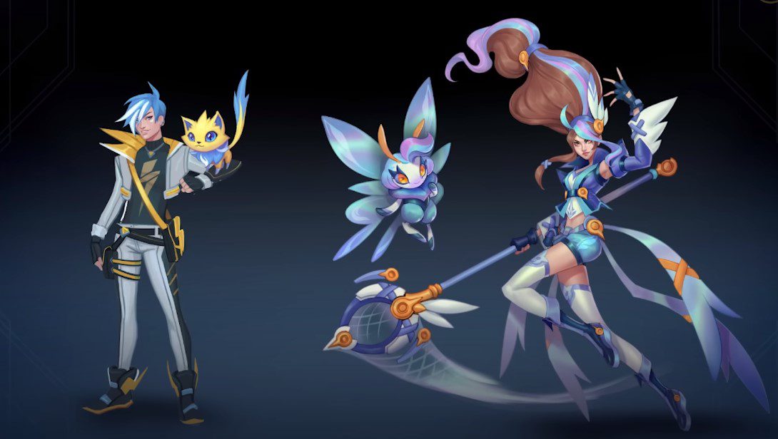 Ezreal and Janna have been revealed to receive Pokémon Trainer skins