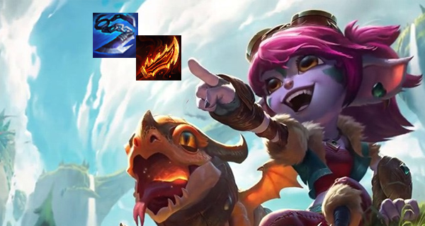 Tristana can 'carry the team' very well with Giant Slayer and Guinsoo's Rageblade