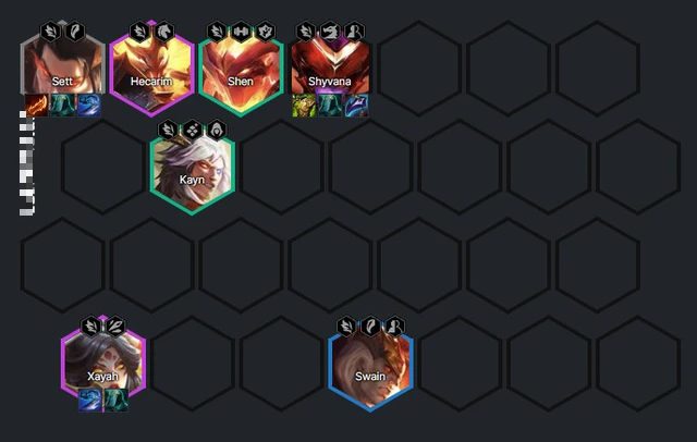 The Dragon Riders composition needs many Quicksilvers for the carries to deal damage comfortably