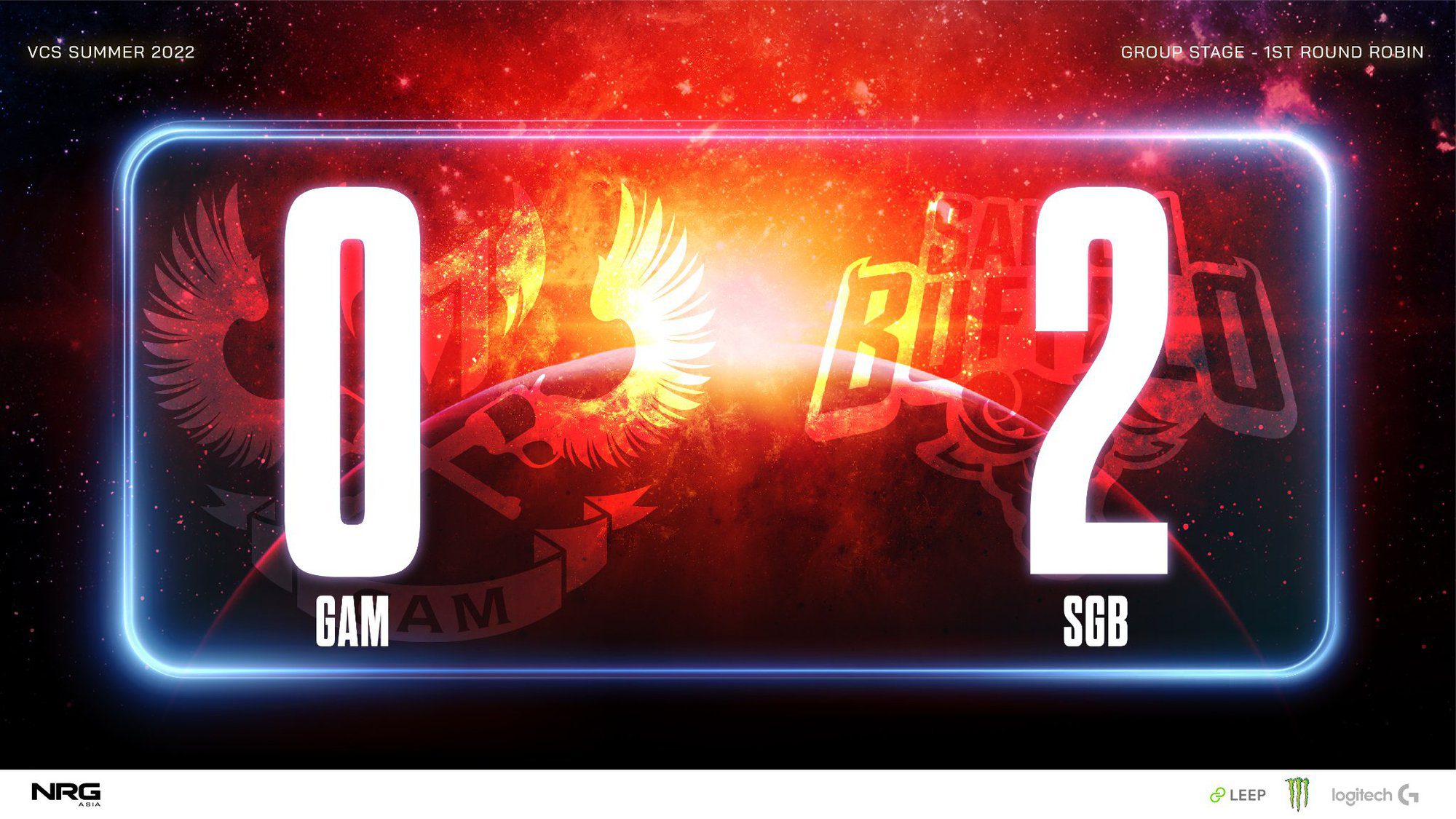GAM has once again lost to a direct competitor for the title and a spot at the 2022 World Championship