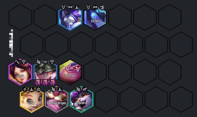 Complete lineup at the end of the game