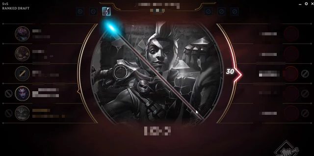 The champion banning and selecting interface of League of Legends should have been much more beautiful than it is now