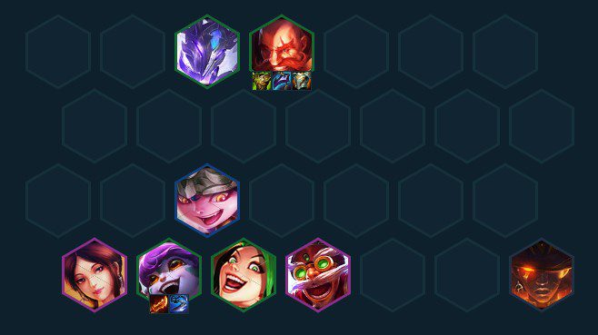 The complete composition in the late game