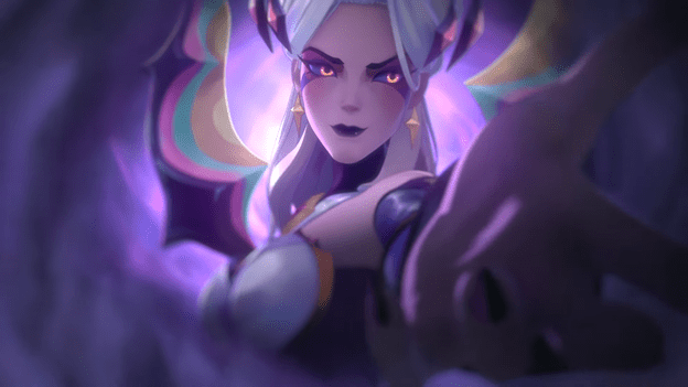 One hand being pushed towards darkness - Morgana