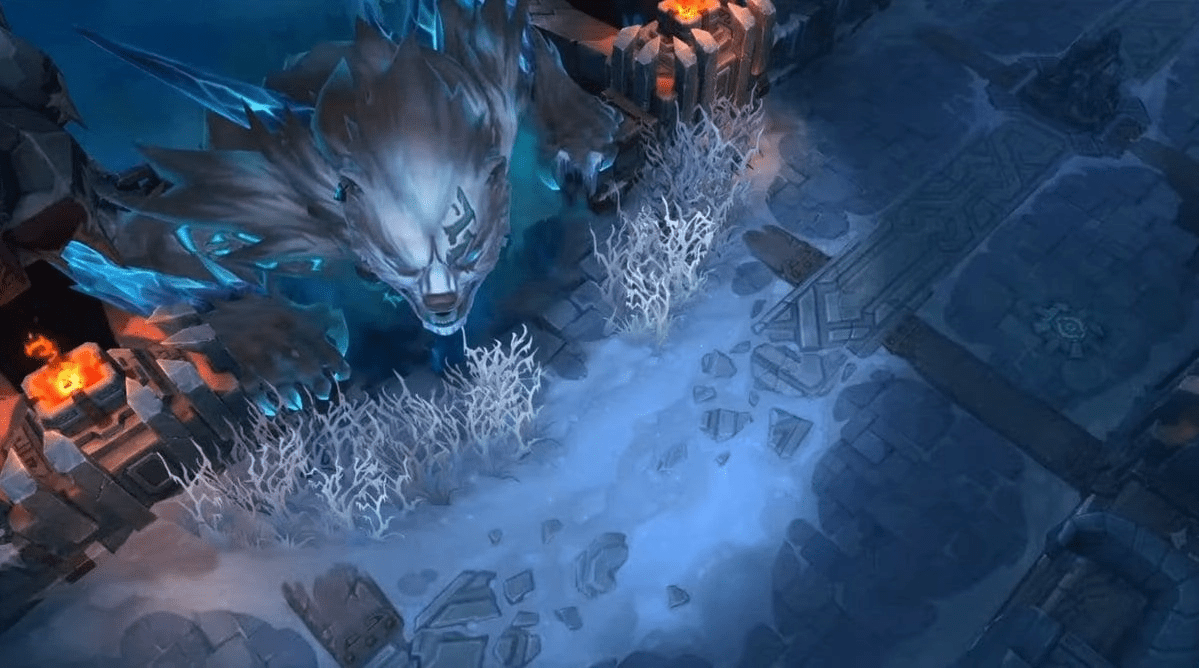 ARAM was previously used to introduce Volibear after his rework