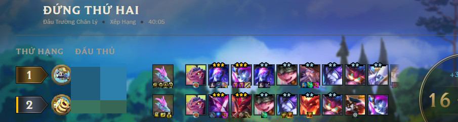 One player had to reluctantly settle for second place because their opponent had 4 Augments