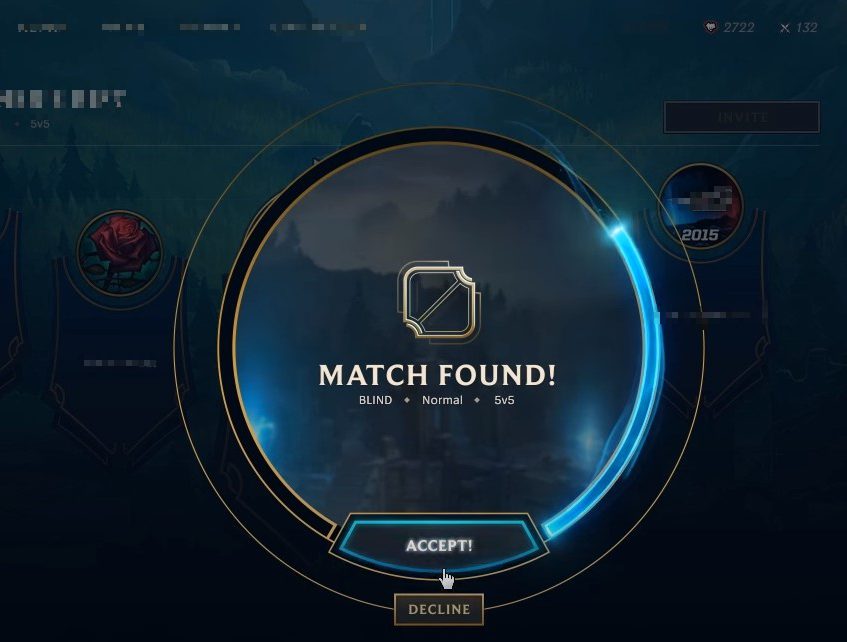 The interface that was tested and released by Riot Games 6 years ago