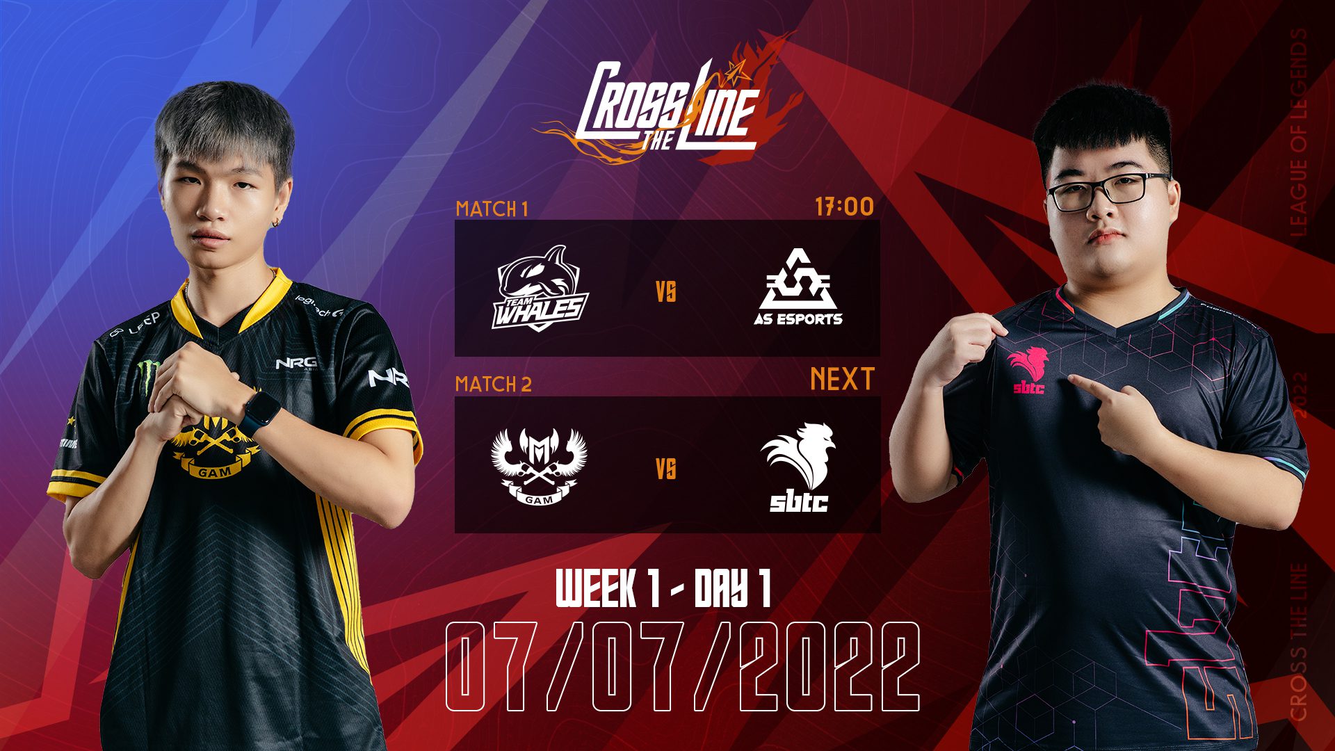 GAM - SE is considered the highlight match of the opening day of VCS Summer 2022